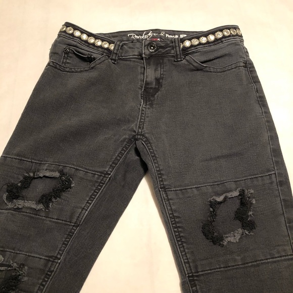 Revolution & Revolt Distressed Women’s Jeans Sz 9 - Picture 3 of 7